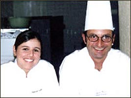 Adelaide Engler and Brazilian Chef Celso Freire (Brazil)