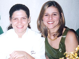 Adelaide Engler and Brazilian Chef Flávia Quaresma (Brazil)