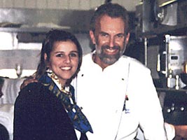 Adelaide Engler and Chef Hubert Keller (USA)