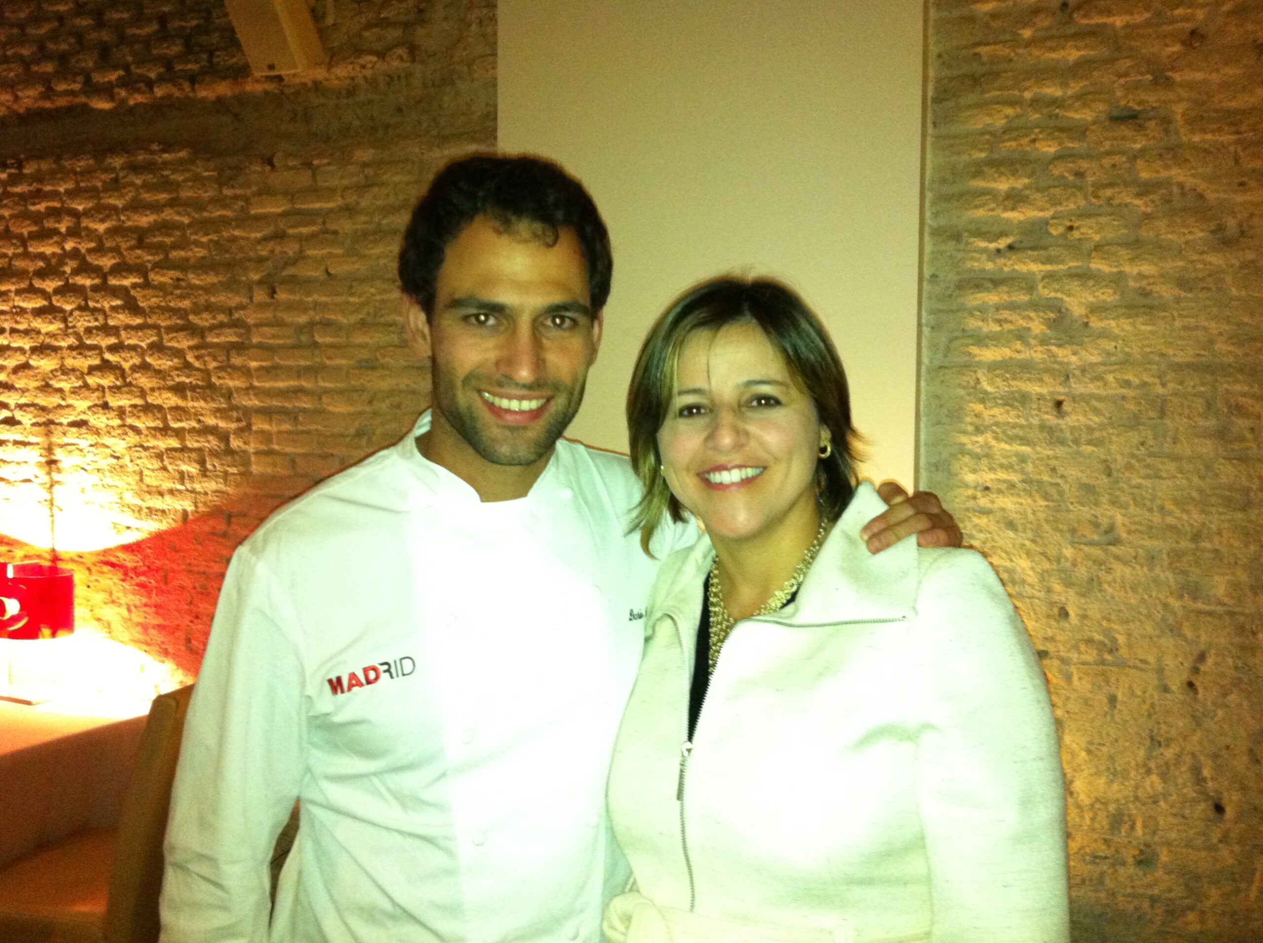 Adelaide Engler and Chef Dario Barrio (Spain)